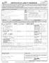 CERTIFICATE OF LIABILITY INSURANCE
