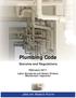 Plumbing Code Statutes and Regulations February 2011 Labor Standards and Safety Division Mechanical Inspection