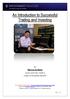 An Introduction to Successful Trading and Investing