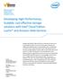 Developing High-Performance, Scalable, cost effective storage solutions with Intel Cloud Edition Lustre* and Amazon Web Services