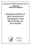 OVERSIGHT OF PRIVATE HEALTH INSURANCE SUBMISSIONS TO THE HEALTHCARE.GOV PLAN FINDER