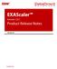 EXAScaler. Product Release Notes. Version 2.0.1. Revision A0