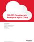 PCI-DSS Compliance in Rackspace Hybrid Cloud