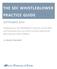 THE SEC WHISTLEBLOWER PRACTICE GUIDE