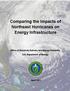 Comparing the Impacts of Northeast Hurricanes on Energy Infrastructure