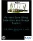 Patient Care Sling Selection and Usage Toolkit