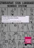 Including Children with Disabilities in Primary School: The Case of Mashonaland, Zimbabwe Working Paper 26 Marcella Deluca, Carlo Tramontano, Maria