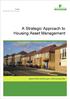 A Strategic Approach to Housing Asset Management