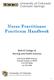 Nurse Practitioner Practicum Handbook