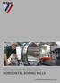 SPECIALIZING IN PRECISION HORIZONTAL BORING MILLS
