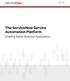 White Paper The ServiceNow Service Automation Platform