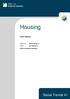 Housing. Social Trends 41. Chris Randall. Edition No: Social Trends 41 Editor: Jen Beaumont. Office for National Statistics