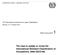 The case to update or revise the International Standard Classification of Occupations, 2008 (ISCO-08) Room Document: 1