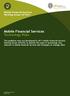 Mobile Financial Services. Technology Risks. Mobile Financial Services. Working Group (MFSWG)