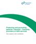 Protecting and promoting patients interests licensing providers of NHS services