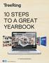 10 STEPS TO A GREAT YEARBOOK