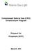 Compressed Natural Gas (CNG) Infrastructure Program. Request for Proposals (RFP)