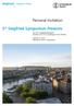Personal Invitation. 5 th Siegfried Symposium Presents. the 2012 Siegfried Medalist and the 2012 SCS Sandmeyer Prize Winners