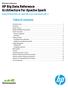 HP Big Data Reference Architecture for Apache Spark