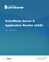[Document Title] SolarWinds Server & Application Monitor (SAM) [Document Subtitle] Angi Gahler. Share: Author: Manish Chacko
