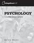PSYCHOLOGY. Course Description