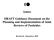 Annex. DRAFT Guidance Document on the Planning and Implementation of Joint Reviews of Pesticides. Revision 8 September 2010
