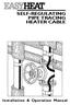 SELF-REGULATING PIPE TRACING HEATER CABLE