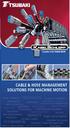 CABLE & HOSE MANAGEMENT SOLUTIONS FOR MACHINE MOTION INNOVATIVE ECONOMICAL. CoverTrax Tube Style Carriers. Dynamic Cable Management PLASTIC CARRIERS