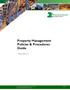 Property Management Policies & Procedures Guide