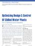 Optimizing Design & Control Of Chilled Water Plants Part 5: Optimized Control Sequences