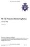 PS 172 Protective Monitoring Policy