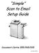 Simple Scan to Email Setup Guide