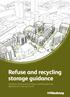 Refuse and recycling storage guidance