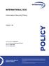 INTERNATIONAL SOS. Information Security Policy. Version 1.02