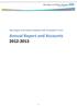 Warrington and Halton Hospitals NHS Foundation Trust. Annual Report and Accounts 2012-2013