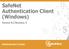 SafeNet Authentication Client (Windows)