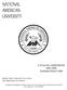 NATIONAL AMERICAN UNIVERSITY