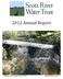 2012 Annual Report Adding water to Upper French Creek Photo by Peter Thamer