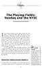 Chapter. The Playing Fields: Nasdaq and the NYSE