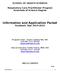 Information and Application Packet Academic Year 2014-2015