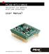 PCAN-MicroMod Universal I/O Module with CAN Interface. User Manual. Document version 2.1.0 (2014-01-16)