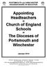 PORTSMOUTH and WINCHESTER DIOCESAN BOARD OF EDUCATION