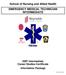 School of Nursing and Allied Health EMERGENCY MEDICAL TECHNICIAN INTERMEDIATE. EMT Intermediate Career Studies Certificate Information Package