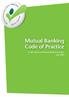 Mutual Banking Code of Practice