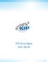 KIP Cloud Apps User Guide