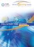 FULL & PART TIME COURSES
