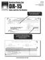 DR-15. Instructions for. Sales and Use Tax Returns. www.myflorida.com/dor. Use the correct tax return for each reporting period.