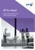 BT for Retail. Supply chain solutions for omni-channel success