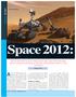 Space 2012: AS you are reading this right now, Cover Story SHOILI PAL