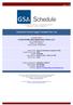 Authorized Federal Supply Schedule Price List